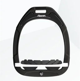 Flex-On Schrägsteigbügel Grip Green Composite Schwarz Weiß – Bild 1 von 1