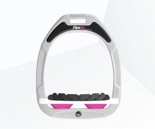 Flex-On Schrägsteigbügel Grip Green Composite Weiß/Rosa – Bild 1 von 1