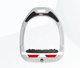 Flex-On Schrägsteigbügel Grip Green Composite Weiß/Weiß/Rot – Bild 1 von 1