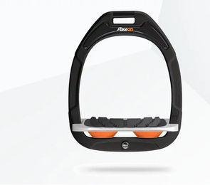 Flex-On Schrägsteigbügel Grip in Grün Grau Orange aus Composite – Bild 1 von 1