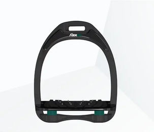 Flex-On Schrägsteigbügel Ultra Grip aus Aluminium in Schwarz/Anthrazit – Bild 1 von 1