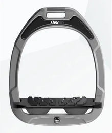 Flex-On Schrägsteigbügel Ultra Grip aus Aluminium und Green Composite in Schwarz/Anthrazit – Bild 1 von 1