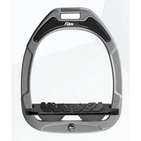 Produktbild von Flex-On Schrägsteigbügel Ultra Grip aus Aluminium und Green Composite in Schwarz/Anthrazit