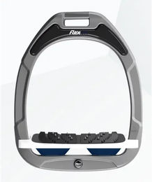 Flex-on Schrägsteigbügel Ultra Grip aus Green Composite in Aluminium Weiß Marine – Bild 1 von 1