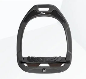 Flex-on Schrägsteigbügel Ultra Grip Green Composite Anthrazit Schwarz Braun – Bild 1 von 1