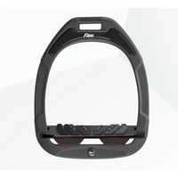 Produktbild von Flex-on Schrägsteigbügel Ultra Grip Green Composite Anthrazit Schwarz Braun
