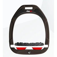 Produktbild von Flex-on Schrägsteigbügel Ultra Grip Green Composite Braun Weiß Rot