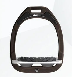 Flex-on Schrägsteigbügel Ultra Grip Green Composite in Braun Grau Anthrazit – Bild 1 von 1