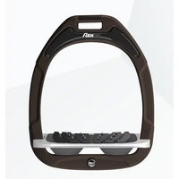 Produktbild von Flex-on Schrägsteigbügel Ultra Grip Green Composite in Braun Grau Anthrazit