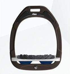 Flex-on Schrägsteigbügel Ultra Grip Green Composite in Braun Grau Marine – Bild 1 von 1