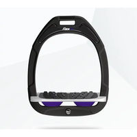 Produktbild von Flex-On Schrägsteigbügel Ultra Grip Green Composite in Grün/Grau/Violett