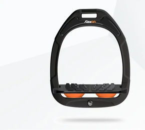 Flex-On Schrägsteigbügel Ultra Grip Green Composite in Grün Schwarz Orange – Bild 1 von 1