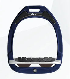 Flex-on Schrägsteigbügel Ultra Grip Green Composite in Marine Grau Braun – Bild 1 von 1