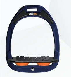Flex-on Schrägsteigbügel Ultra Grip Green Composite in Marine Schwarz Orange – Bild 1 von 1