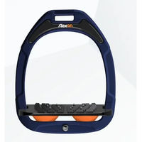 Produktbild von Flex-on Schrägsteigbügel Ultra Grip Green Composite in Marine Schwarz Orange