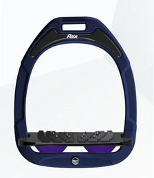 Flex-on Schrägsteigbügel Ultra Grip Green Composite in Marine Schwarz Violett – Bild 1 von 1