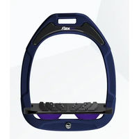 Produktbild von Flex-on Schrägsteigbügel Ultra Grip Green Composite in Marine Schwarz Violett