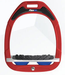 Flex-on Schrägsteigbügel Ultra Grip Green Composite in Rot Grau Blau – Bild 1 von 1