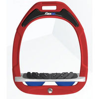 Produktbild von Flex-on Schrägsteigbügel Ultra Grip Green Composite in Rot Grau Blau