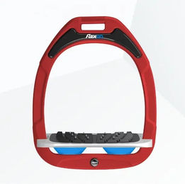 Flex-on Schrägsteigbügel Ultra Grip Green Composite in Rot Grau Blau – Bild 1 von 1