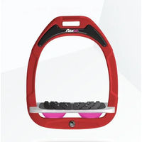 Produktbild von Flex-On Schrägsteigbügel Ultra Grip Green Composite in Rot Grau Rosa