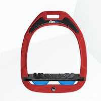 Produktbild von Flex-on Schrägsteigbügel Ultra Grip Green Composite in Rot Schwarz Blau