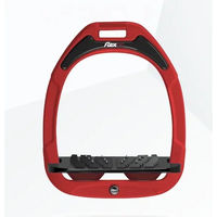 Produktbild von Flex-On Schrägsteigbügel Ultra Grip Green Composite in Rot Schwarz Bordeaux