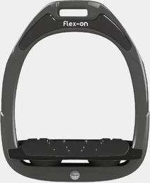 Flex-on Schrägsteigbügel Ultra Grip Green Composite in Schwarz Anthrazit – Bild 1 von 1