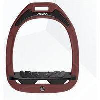 Produktbild von Flex-On Schrägsteigbügel Ultra Grip Green Composite in Schwarz/Bordeaux