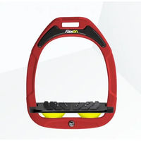 Produktbild von Flex-on Schrägsteigbügel Ultra Grip Green Composite Rot Schwarz Gelb