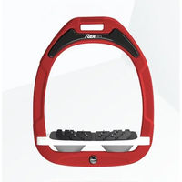 Produktbild von Flex-On Schrägsteigbügel Ultra Grip Green Composite Rot Weiß Grau