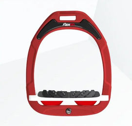Flex-on Schrägsteigbügel Ultra Grip Green Composite Rot Weiß Rot – Bild 1 von 1