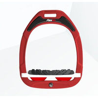 Produktbild von Flex-on Schrägsteigbügel Ultra Grip Green Composite Rot Weiß Rot