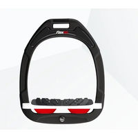 Produktbild von Flex-on Schrägsteigbügel Ultra Grip Green Composite Schwarz Weiß Rot