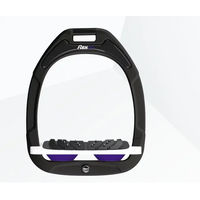 Produktbild von Flex-On Schrägsteigbügel Ultra Grip Green Composite Schwarz Weiß Violett