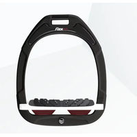Produktbild von Flex-on Schrägsteigbügel Ultra Grip Green Composite Schwarz Weiß Weinrot