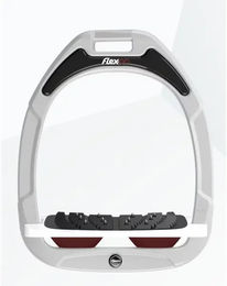 Flex-on Schrägsteigbügel Ultra Grip Green Composite Weiß/Bordeaux – Bild 1 von 1