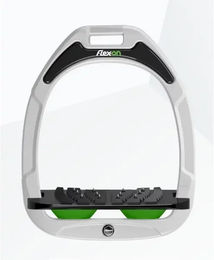 Flex-on Schrägsteigbügel Ultra Grip Green Composite Weiß Schwarz Grün – Bild 1 von 1