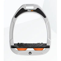 Produktbild von Flex-on Schrägsteigbügel Ultra Grip Green Composite Weiß Schwarz Orange