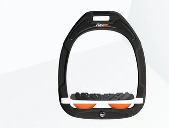 Flex-On Schrägsteigbügel Ultra Grip in Grün Grau Orange aus Composite – Bild 1 von 1