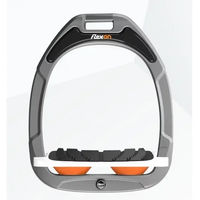 Produktbild von Flex-On Schrägstützen Grip aus Aluminium in Weiß und Orange aus Green Composite