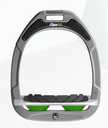 Flex-On Schrägstützen Grip aus Aluminium und Green Composite in Grau und Grün – Bild 1 von 1