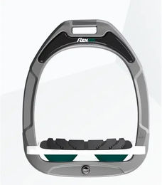 Flex-On Schrägstützen Grip aus Aluminium und Green Composite in Weiß/Grün – Bild 1 von 1