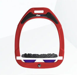 Flex-On Schrägstützen Ultra Grip Green Composite Rot Weiß Violett – Bild 1 von 1