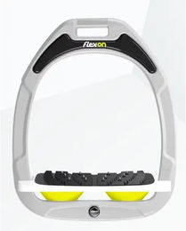 Flex-on Schrägstützen Ultra Grip Green Composite Weiß/Chartreuse – Bild 1 von 1