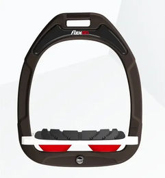 Flex-On Schrägtritt mit Griff Green Composite Braun Weiß Rot – Bild 1 von 1