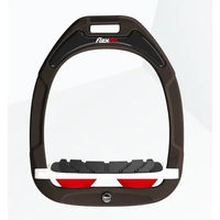 Produktbild von Flex-On Schrägtritt mit Griff Green Composite Braun Weiß Rot