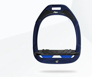 Flex-On Schräggriff Sattelzubehör Green Composite in Marine Schwarz Blau – Bild 1 von 1