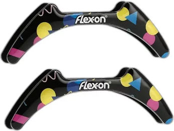 Flex-On Schwarze Sattelaufkleber Pop – Bild 1 von 1
