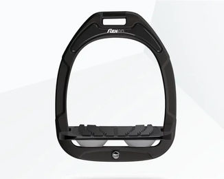 Flex-On Senkrechte Steigbügel Grip Green Composite in Grün Schwarz Grau – Bild 1 von 1